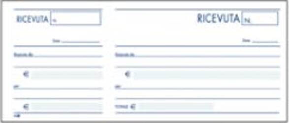 Blocco ricevute generiche - 10 x 22cm - 100 fogli - BM [multipack] 5 pezzi Cancelleria e prodotti per ufficio/Archivio ufficio e accessori per scrivania/Modulistica e conservazione registri/Libri e registri contabili Eurocartuccia - Pavullo, Commerciovirtuoso.it