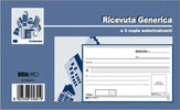 Blocco ricevute generiche - 33 fogli 3 copie autoricalcanti - 9 9 x 17cm - Edipro Cancelleria e prodotti per ufficio/Archivio ufficio e accessori per scrivania/Modulistica e conservazione registri/Libri e registri contabili Eurocartuccia - Pavullo, Commerciovirtuoso.it