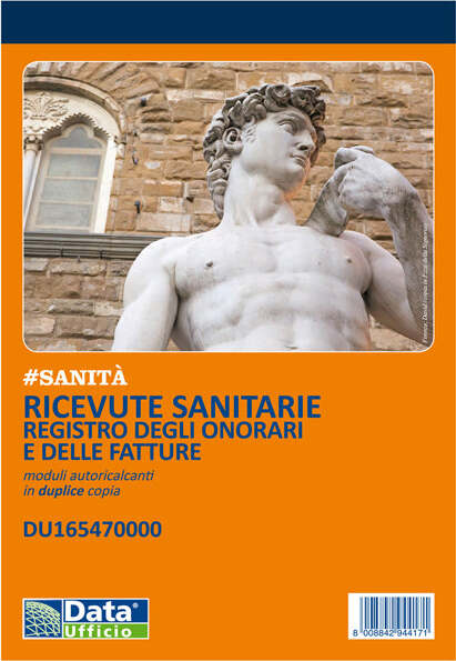Blocco ricevute sanitarie - 50-2 autoricalcanti - 21 5x14 8cm - DU165470000 - Data Ufficio [multipack] 5 pezzi Cancelleria e prodotti per ufficio/Archivio ufficio e accessori per scrivania/Modulistica e conservazione registri/Libri e registri contabili Eurocartuccia - Pavullo, Commerciovirtuoso.it
