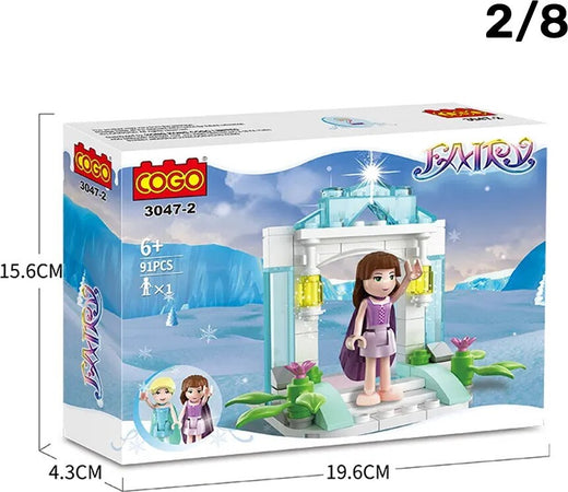 Blocks Dream Castle Costruzioni Per Bambini Diy Castello Frozen 8 Set Assortiti Giochi e giocattoli/Costruzioni/Set di costruzioni Trade Shop italia - Napoli, Commerciovirtuoso.it