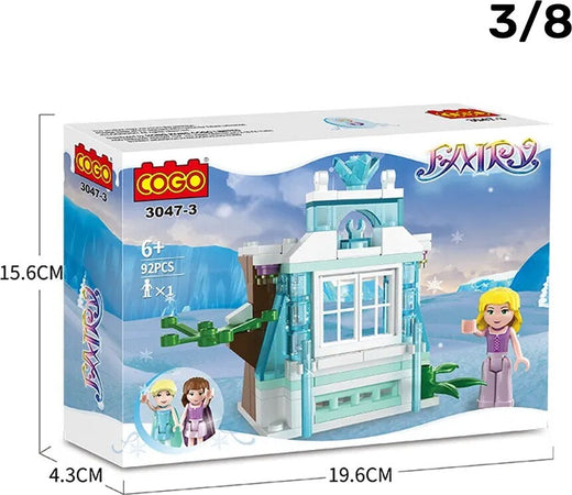 Blocks Dream Castle Costruzioni Per Bambini Diy Castello Frozen 8 Set Assortiti Giochi e giocattoli/Costruzioni/Set di costruzioni Trade Shop italia - Napoli, Commerciovirtuoso.it