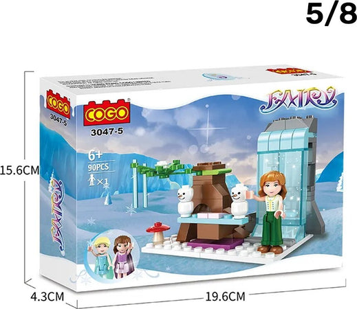 Blocks Dream Castle Costruzioni Per Bambini Diy Castello Frozen 8 Set Assortiti Giochi e giocattoli/Costruzioni/Set di costruzioni Trade Shop italia - Napoli, Commerciovirtuoso.it