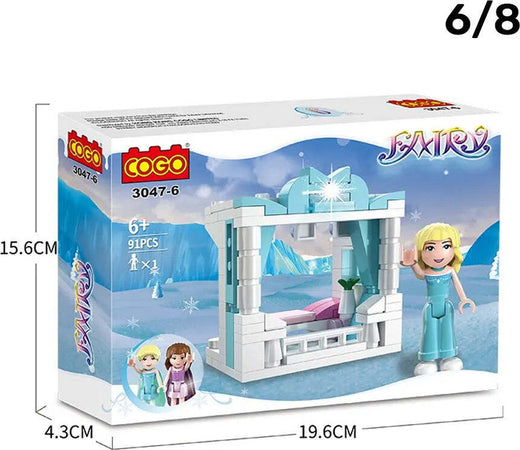 Blocks Dream Castle Costruzioni Per Bambini Diy Castello Frozen 8 Set Assortiti Giochi e giocattoli/Costruzioni/Set di costruzioni Trade Shop italia - Napoli, Commerciovirtuoso.it