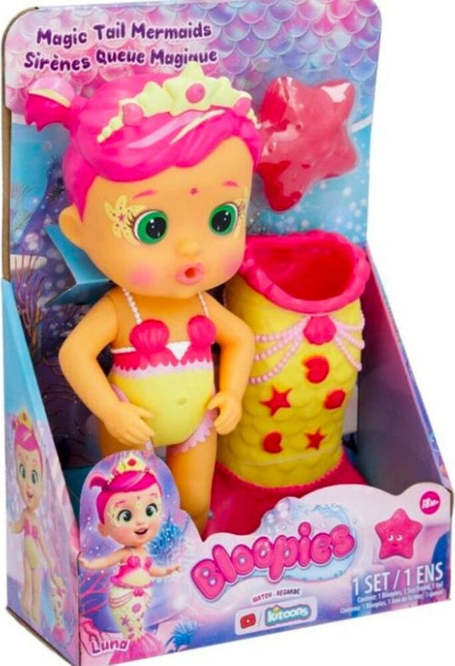Bloopies Magic Tail Sirenetta Magica Bambola Luna Giocattolo Per Bambine Et? 18+ Giochi e giocattoli/Bambole e accessori/Bambole Fashion e accessori/Bambole Fashion Trade Shop italia - Napoli, Commerciovirtuoso.it