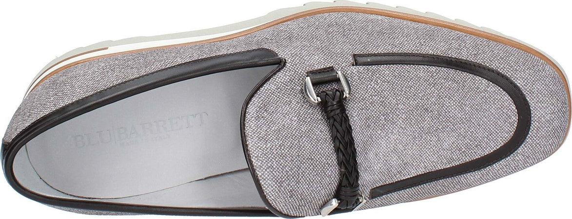 Blu-Barrett-Scarpe-basse-Grigio-da-uomo