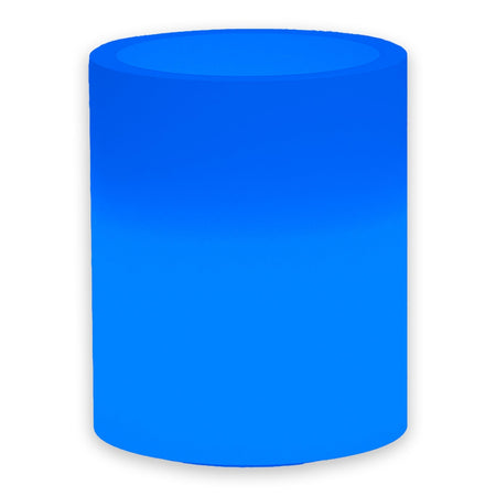 Vaso luminoso Venusio Bright rotondo decorazione con led per esterno "Made in Italy"