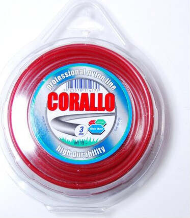 BLUE-BIRD-Filo-decespugliatore-3mm-L.-15m-Rosso