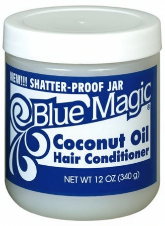 BLUE MAGIC COCONUT OIL 340G CREMA PER CAPELLI PAESE DI ORIGINE USA.