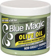 Blue Magic Olive Oil Styling Leave in Conditioner 390g Crema per Capelli All'olio D'oliva Balsamo Senza Risciacquo per Capelli Più Morbidi