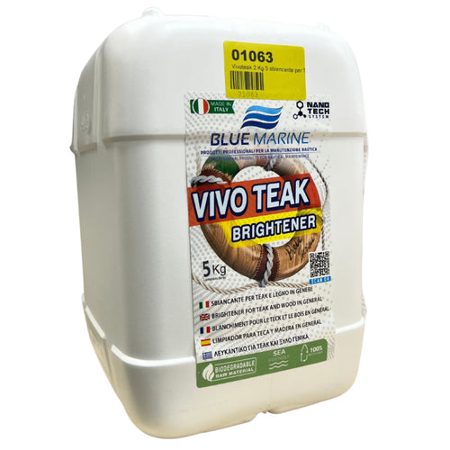 Vivoteak 2 Kg 5 sbiancante per Teak (Giallo)