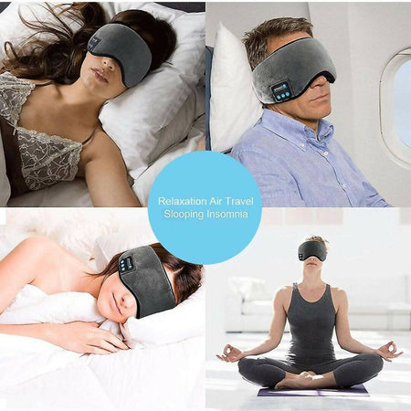 Bluetooth heaphone music stereo sleep mask bluetooth 4.2 Moda/Valigie borse e accessori da viaggio/Accessori/Accessori da viaggio/Mascherine per dormire TradeKard - Acerra, Commerciovirtuoso.it