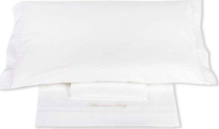 Blumarine Baby Completo Letto Bianco Set Lenzuola 100% Cotone Lettino Blumarine Linea Confetto Casa e cucina/Tessili per la casa/Biancheria per culle e lettini/Biancheria bebè/Completi da lettino con sbarre La Bottega del Risparmio - Bari, Commerciovirtuoso.it