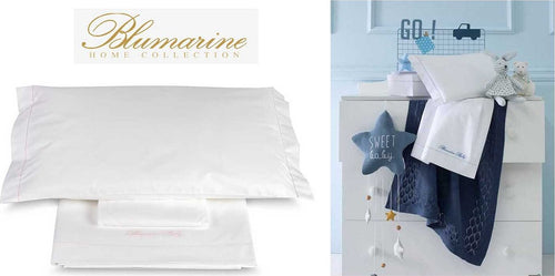 Blumarine Baby Completo Letto Bianco Set Lenzuola 100% Cotone Lettino Blumarine Linea Confetto Casa e cucina/Tessili per la casa/Biancheria per culle e lettini/Biancheria bebè/Completi da lettino con sbarre La Bottega del Risparmio - Bari, Commerciovirtuoso.it