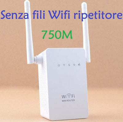 Boas 750m Wireless-n Lan Wifi Ripetitore Ap Estensione Wifi 2.4g Con 2 Antenne Elettronica/Informatica/Periferiche di rete/Ripetitori Trade Shop italia - Napoli, Commerciovirtuoso.it