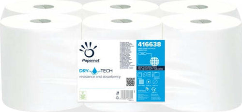Bobina asciugamani Autocut DryTech - 1 velo - goffratura micro - 28 gr - 19 8 cm x 300 mt - diametro 19 2 cm - Papernet [multipack] 6 pezzi Commercio Industria e Scienza/Forniture sanitarie e igieniche/Prodotti di carta/Asciugamani di carta Eurocartuccia - Pavullo, Commerciovirtuoso.it