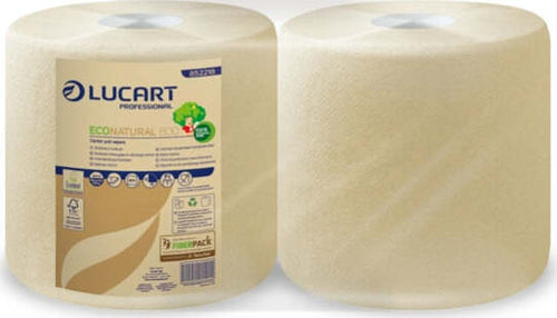 Bobina asciugatutto EcoNatural - 2 veli - 800 strappi - 200 mt - Lucart [multipack] 2 pezzi Commercio Industria e Scienza/Forniture sanitarie e igieniche/Prodotti di carta/Asciugamani di carta Eurocartuccia - Pavullo, Commerciovirtuoso.it
