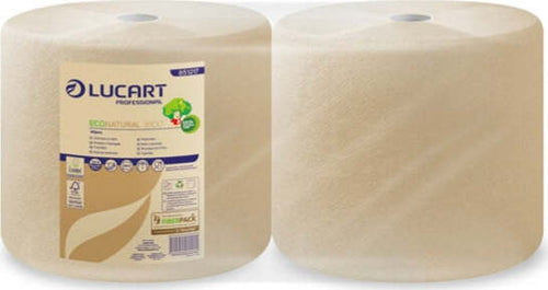 Bobina asciugatutto EcoNatural - 3 veli - 800 strappi - 200 mt - Lucart [multipack] 2 pezzi Commercio Industria e Scienza/Forniture sanitarie e igieniche/Prodotti di carta/Asciugamani di carta Eurocartuccia - Pavullo, Commerciovirtuoso.it