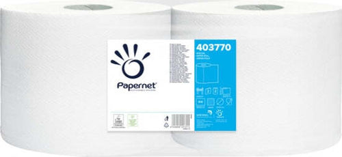 Bobina asciugatutto Special 800 - 2 veli - goffratura a onda - 20 gr - diametro 27 5 cm - 25 7 cm x 241 mt - bianco - Papernet [multipack] 2 pezzi Commercio Industria e Scienza/Forniture sanitarie e igieniche/Accessori e sanitari bagno/Supporti per asciugamani di carta commerciali Eurocartuccia - Pavullo, Commerciovirtuoso.it
