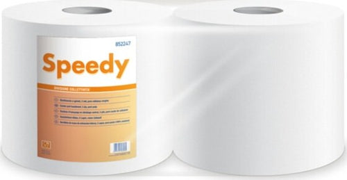 Bobina asciugatutto Speedy - 2 veli - 17gr - diametro 25 5 cm - H22 8cm x 180mt - microgoffrata - Lucart [multipack] 2 pezzi Commercio Industria e Scienza/Forniture sanitarie e igieniche/Accessori e sanitari bagno/Supporti per asciugamani di carta commerciali Eurocartuccia - Pavullo, Commerciovirtuoso.it