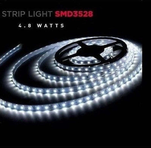 BOBINA STRISCIA LED 3528 FLESSIBILE 5M ADESIVA LUCE BIANCA INTERNO ESTERNO IP65 Illuminazione/Strisce LED Trade Shop italia - Napoli, Commerciovirtuoso.it