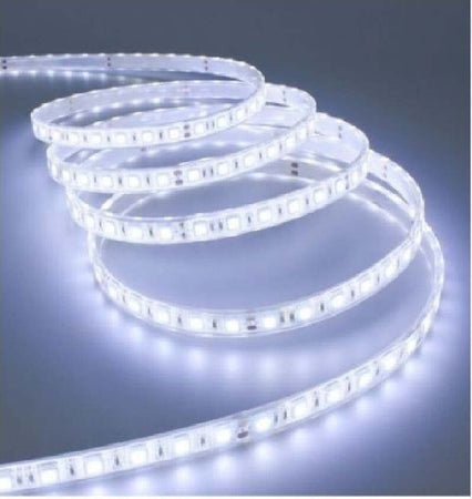 BOBINA STRISCIA LED 5050 FLESSIBILE 5M ADESIVA LUCE INTERNO ESTERNO IP65 TOP ! Illuminazione/Strisce LED Trade Shop italia - Napoli, Commerciovirtuoso.it