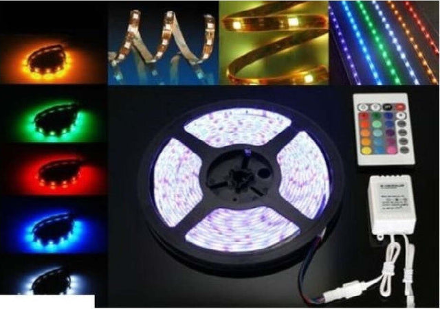 BOBINA STRISCIA LED 5050 FLESSIBILE 5M ADESIVA LUCE INTERNO ESTERNO IP65 TOP ! Illuminazione/Strisce LED Trade Shop italia - Napoli, Commerciovirtuoso.it
