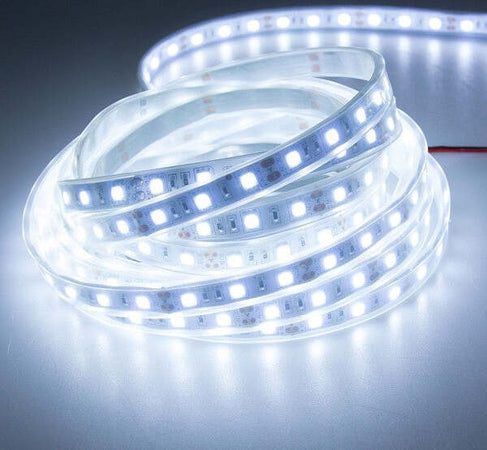 Bobina Striscia Strip Led 5050 Flessibile 5m Adesiva Luce Interno Esterno Ip65 Illuminazione/Strisce LED Trade Shop italia - Napoli, Commerciovirtuoso.it