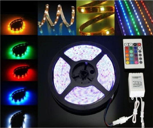 Bobina Striscia Strip Led 5050 Flessibile 5mt Adesiva Luce Interno Esterno Ip65 Illuminazione/Strisce LED Trade Shop italia - Napoli, Commerciovirtuoso.it