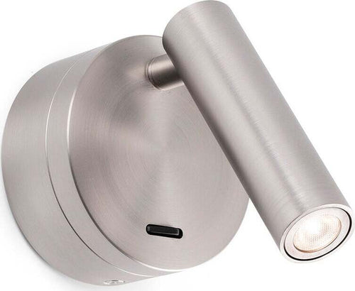 BOC Lampada da parete lettore niquel satinado Illuminazione/Illuminazione per interni/Illuminazioni per pareti/Applique Led Mall Home - Napoli, Commerciovirtuoso.it