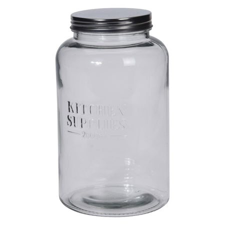 Boccaccio in vetro con tappo per alimenti e conserve cibo boccacci