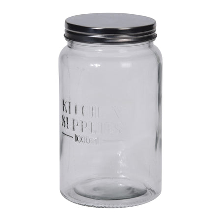 Boccaccio in vetro con tappo per alimenti e conserve cibo boccacci