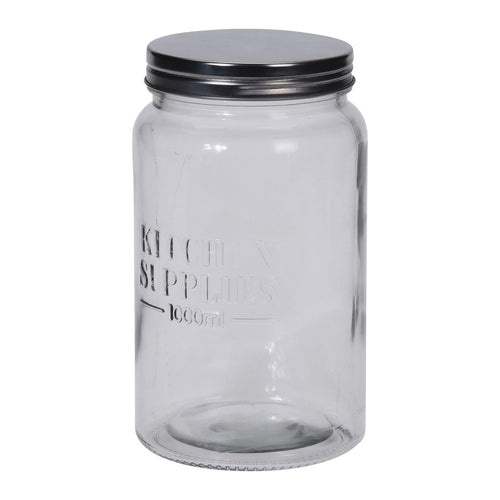 Boccaccio in vetro con tappo per alimenti e conserve cibo boccacci