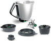 Boccale Completo Bimby TM6 con Ghiera Lame Misurino e Coperchio Originale Vorwerk