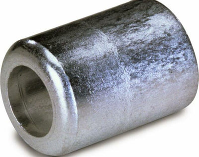 Boccola in alluminio Ø 15x17mm confezione da 15 pezzi