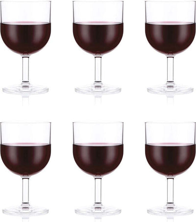 BODUM OKTETT 6 Bicchieri da Vino Rosso in plastica duratura, 0,25 Litri Casa e cucina/Stoviglie/Bicchieri e cristalli/Calici da vino Scontolo.net - Potenza, Commerciovirtuoso.it