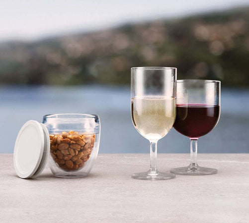 BODUM OKTETT 6 Bicchieri da Vino Rosso in plastica duratura, 0,25 Litri Casa e cucina/Stoviglie/Bicchieri e cristalli/Calici da vino Scontolo.net - Potenza, Commerciovirtuoso.it