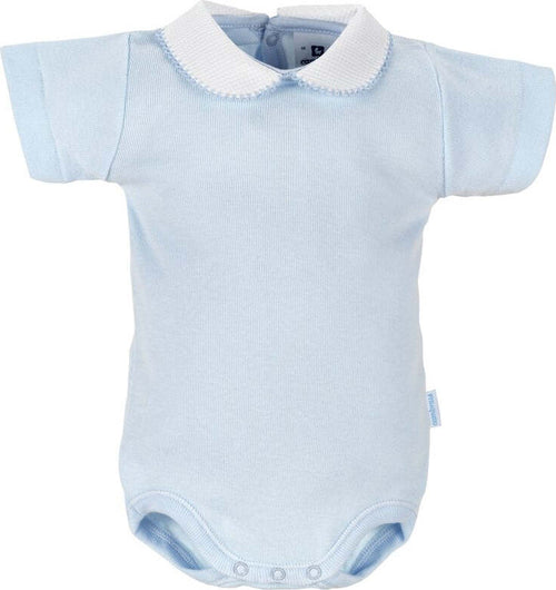 Body Con Collo Manica Corta  Interlock Taglia 1 D.R. Liso Azzurro Moda/Prima infanzia/Abbigliamento/Bambino 0-24/Tutine e body/Body La Casa Del Bebè - Napoli, Commerciovirtuoso.it