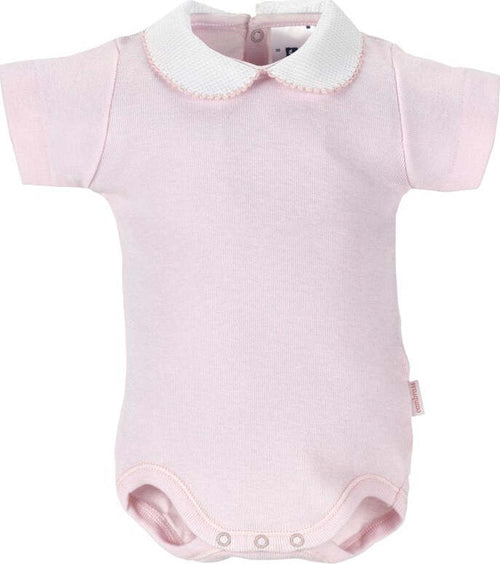 Body Con Collo Manica Corta  Interlock Taglia 1 D.R. Liso Rosa Moda/Prima infanzia/Abbigliamento/Bambina 0-24/Tutine e body/Body La Casa Del Bebè - Napoli, Commerciovirtuoso.it