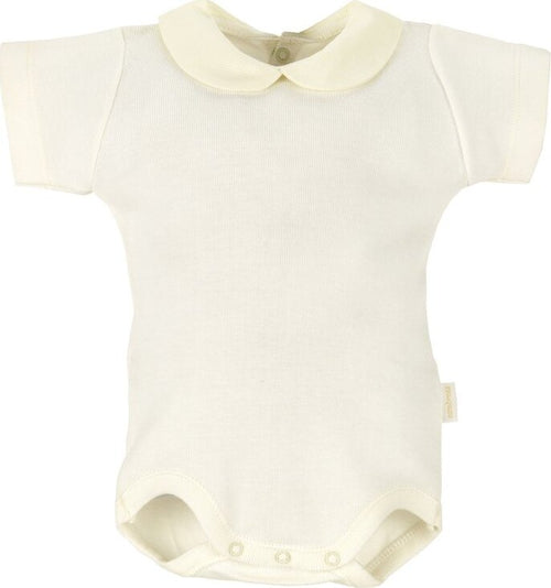 Body Con Collo Manica Corta  Interlock Taglia 18 Beige Beige Moda/Prima infanzia/Abbigliamento/Bambina 0-24/Tutine e body/Body La Casa Del Bebè - Napoli, Commerciovirtuoso.it
