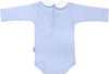 Body Con Collo  Manica Lunga Interlock Taglia 1 D.R. Liso Celeste Moda/Prima infanzia/Abbigliamento/Bambino 0-24/Tutine e body/Body La Casa Del Bebè - Napoli, Commerciovirtuoso.it