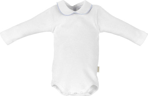 Body Con Collo  Manica Lunga Interlock Taglia 6 0703 Croquet Celeste Moda/Prima infanzia/Abbigliamento/Bambino 0-24/Tutine e body/Body La Casa Del Bebè - Napoli, Commerciovirtuoso.it