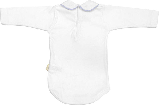 Body Con Collo  Manica Lunga Interlock Taglia 6 0703 Croquet Celeste Moda/Prima infanzia/Abbigliamento/Bambino 0-24/Tutine e body/Body La Casa Del Bebè - Napoli, Commerciovirtuoso.it