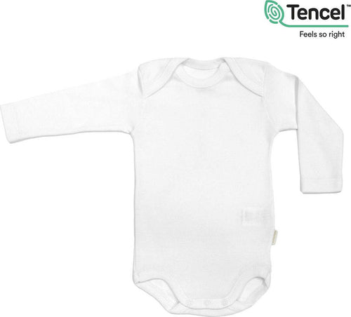Body Manica Lunga Taglia 6 Tencel Bianco Moda/Prima infanzia/Abbigliamento/Bambino 0-24/Tutine e body/Body La Casa Del Bebè - Napoli, Commerciovirtuoso.it