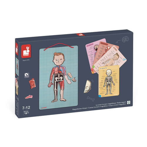 Gioco Educativo Janod Bodymagnet 12 lingue