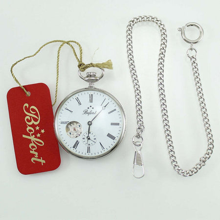 Orologio da tasca Bofort carica manuale con movimento a vista