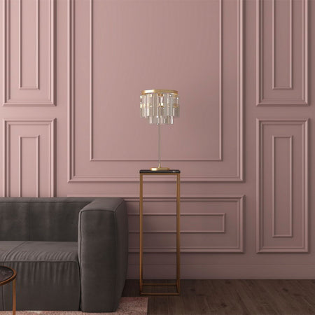 Cornice per boiserie in POLIMERI FeelingWood-HD 40x20mm - BIANCO (prezzo al metro)