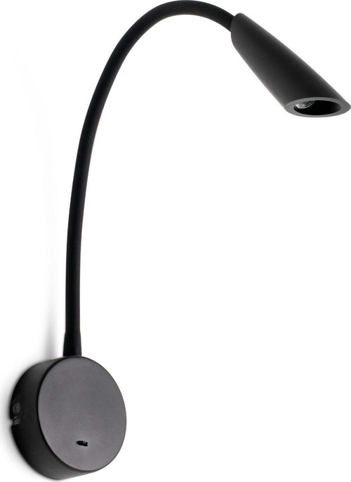 BOKEN Lampada da parete llettore nero Illuminazione/Illuminazione per interni/Illuminazioni per pareti/Applique Led Mall Home - Napoli, Commerciovirtuoso.it