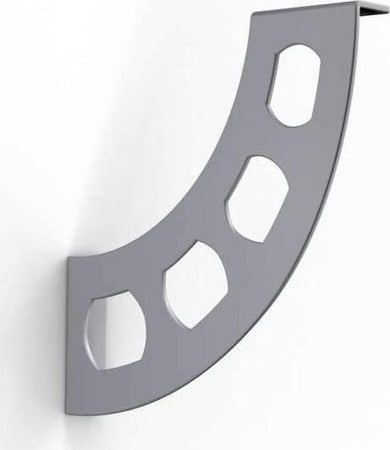BOLIS-ITALIA---2-REGGIMENSOLE-BOOMERANG-18CM-ARGENTO