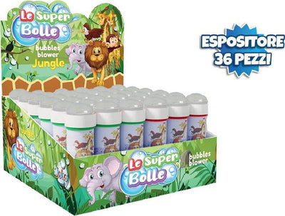 Bolle Di Sapone Giungla Jungle Confezione 36 Flaconi Da 50ml Gadget Party 806611 Giochi e giocattoli/Sport e giochi all'aperto/Sabbiere e giocattoli da spiaggia/Giocattoli per sabbia e spiaggia Trade Shop italia - Napoli, Commerciovirtuoso.it