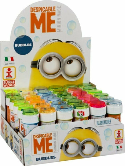Bolle Di Sapone Minions Confezione 36 Pz Flacone 60 Ml Gadget Party Giochi e giocattoli/Sport e giochi all'aperto/Bolle/Soffiatori di bolle Trade Shop italia - Napoli, Commerciovirtuoso.it